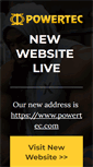 Mobile Screenshot of powertecfitness.com